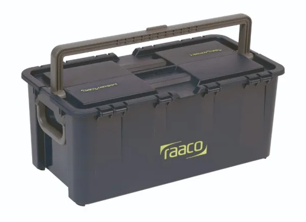 Raaco Compact 37, lokeroilla ja 7 sisäosalla